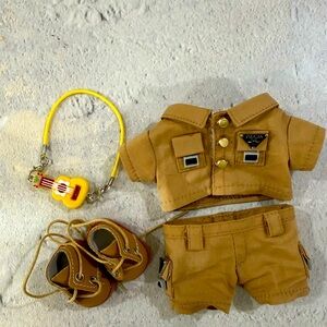 Labubu 4 piece outfit. Safari style  new